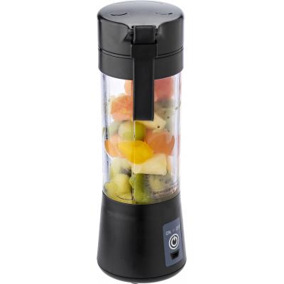 Image of Food grade ABS and PC Electric blender. The cup has a capacity of 320 ml, with six blender blades at the bottom. Charging port: 5V / 1.5A. Battery: 2000mAh / 3.7 V. Motor speed up to 22000 rpm (without load).