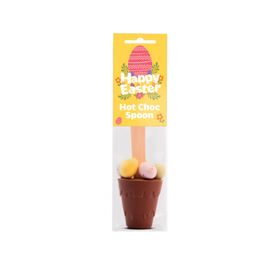 Image of Info Card – Hot Choc Spoon with Speckled Eggs
