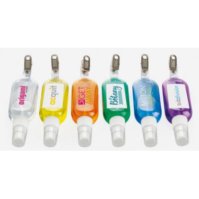 Image of Branded Promotional Waterless Hand Sanitiser with Clip