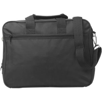 Image of Branded Promotional Microfibre (1680D) laptop bag (15')