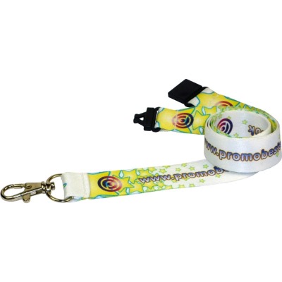 Image of Promotional Branded 10mm Dye Sublimated Polyester Lanyard