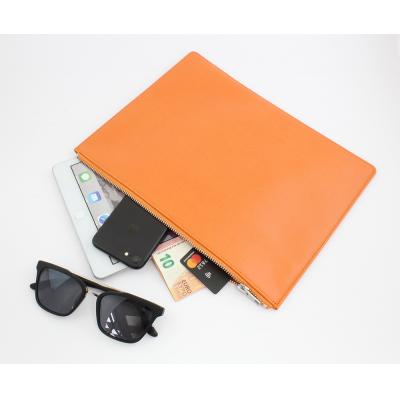 Image of Promotional Branded Belluno Coloured PU Large Zipped Pouch