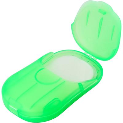 Image of Plastic case with soap sheets