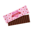 Image of Valentines - 12 Baton Bar - Milk Chocolate - 41% Cocoa