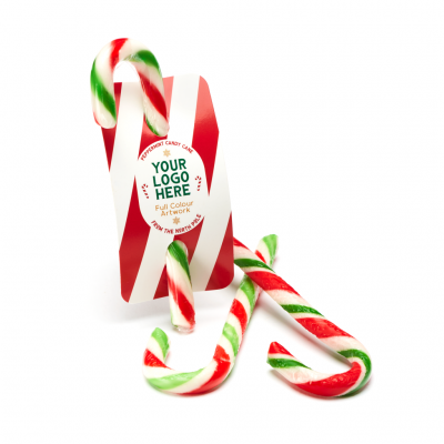 Image of Winter Collection - Info Card - Peppermint Candy Cane