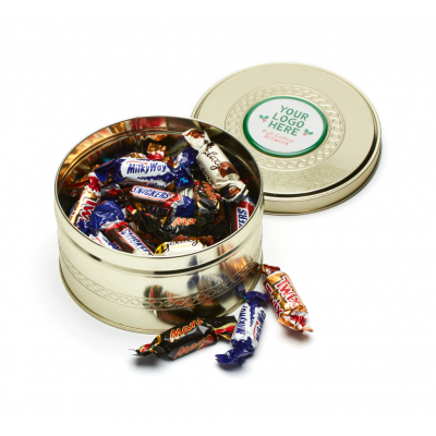 Image of Winter Collection - Gold Treat Tin - Celebrations