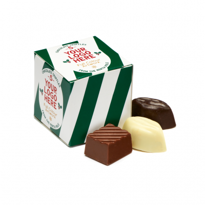 Image of Winter Collection - Eco Maxi Cube - 5x Chocolate Truffles