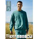 Image of Neutral Tiger Cotton Organic in Conversion Oversized Sweatshirt
